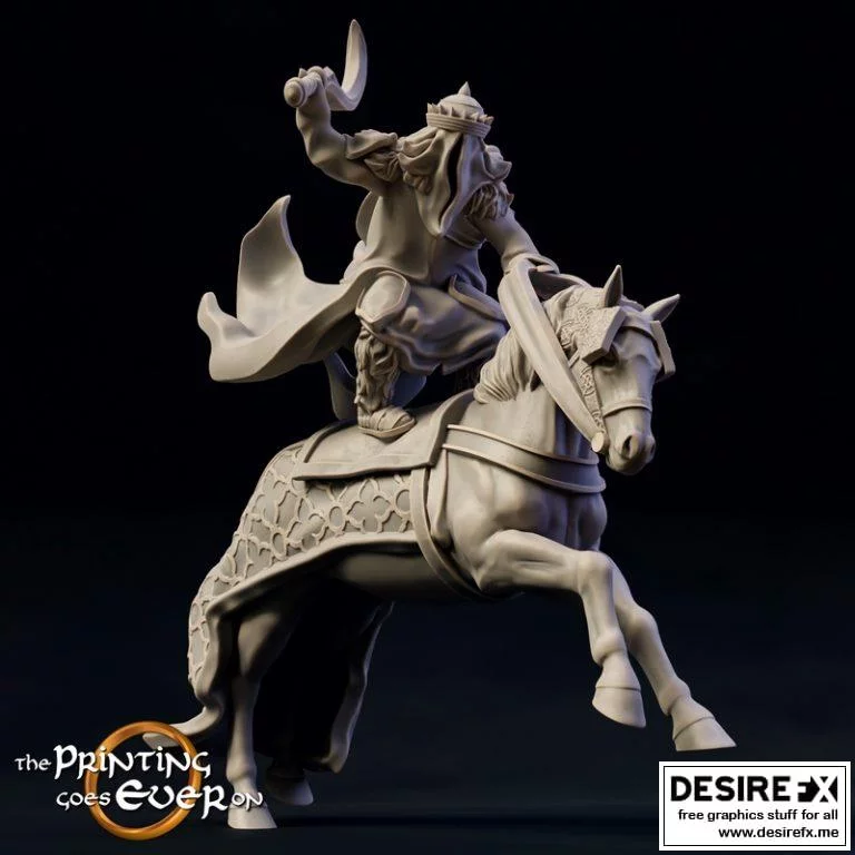 暗黑剑master坐骑模型|Dark Swordmaster Mounted