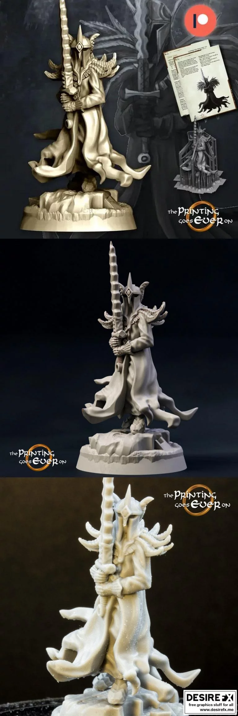 暗王：3D打印模型集萃|Dark King