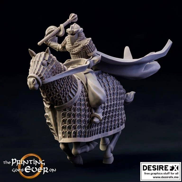 暗影战骑座驾模型|Dark Cataphract Mounted