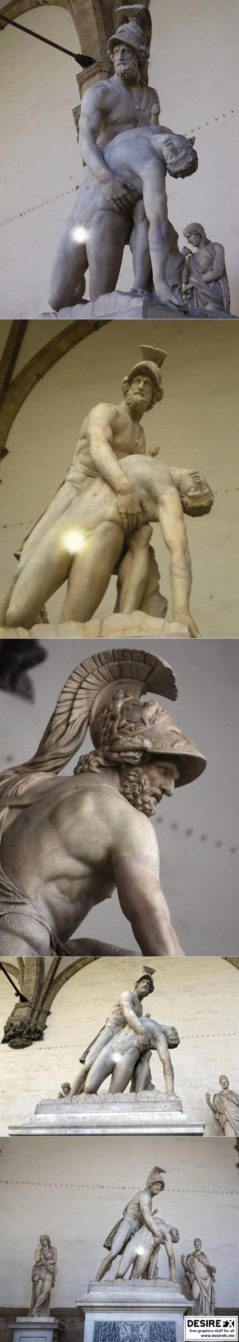 梅兰涅斯搬运帕特罗克洛斯之躯 或 艾杰斯搬运尸体 3D打印模型|Menelaus Carrying the Body of Patroclus or Ajax Carrying the Body