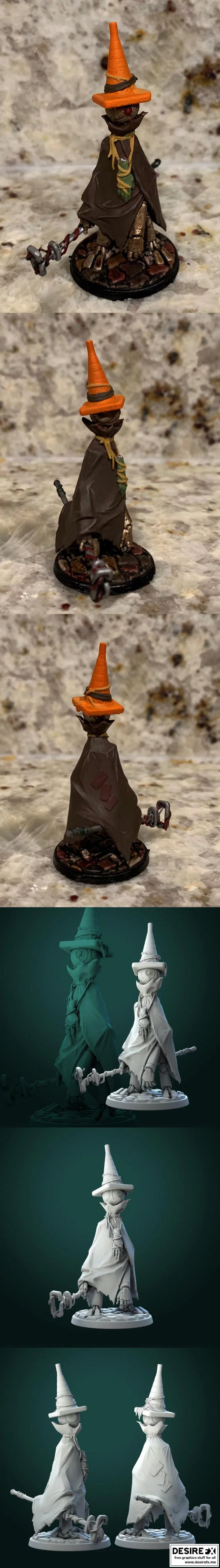 奇幻生物3D打印模型：巫师伙伴系列|Witch Familiar