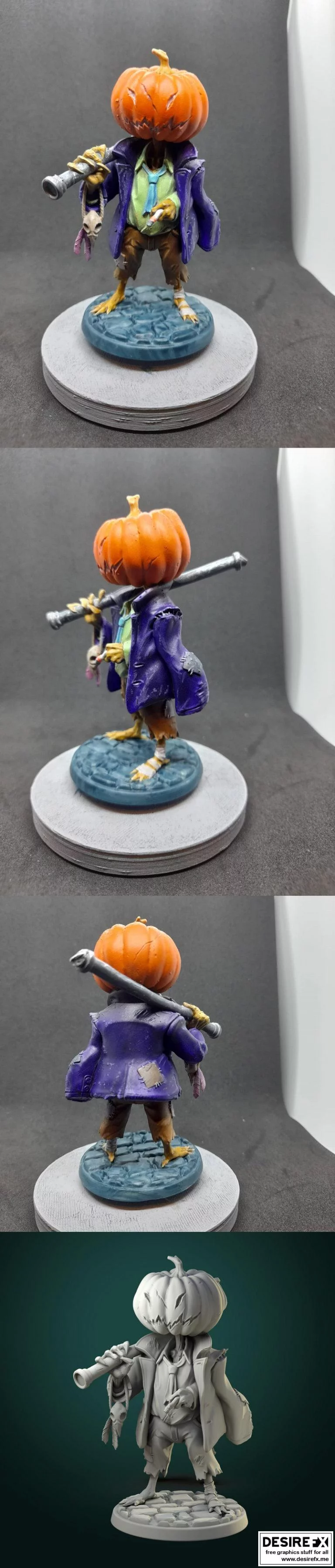 南瓜稻草人|Pumpkin Scarecrow