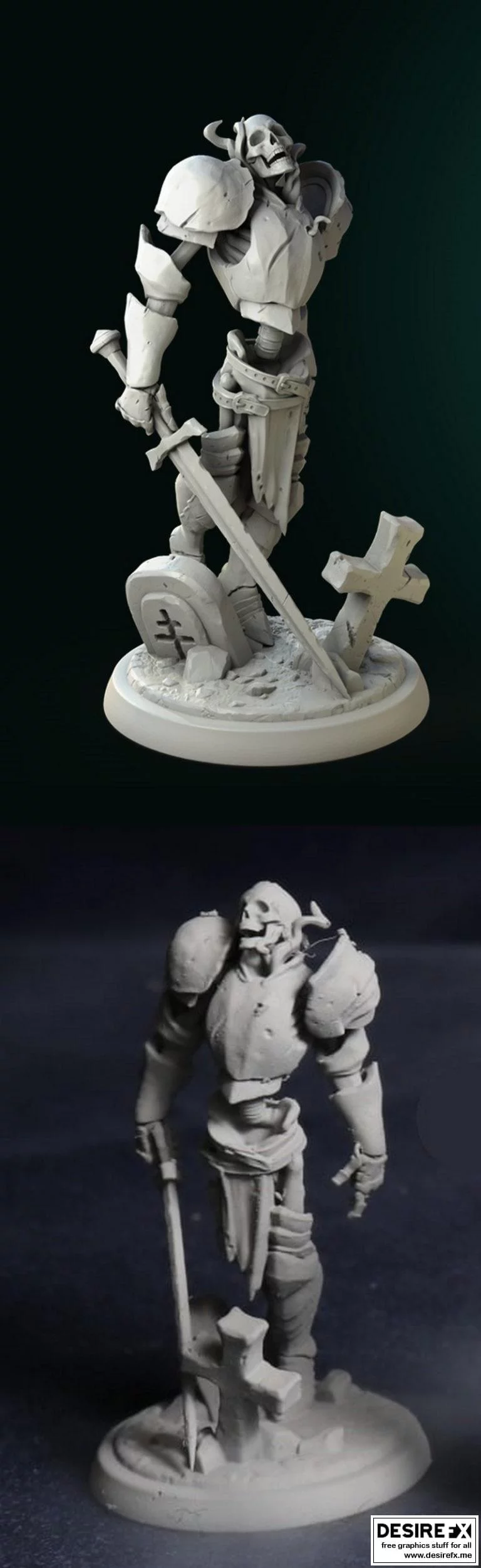 Skeleton 1-进击的巨人-艾伦·耶格尔 3D打印模型|Skeleton 1