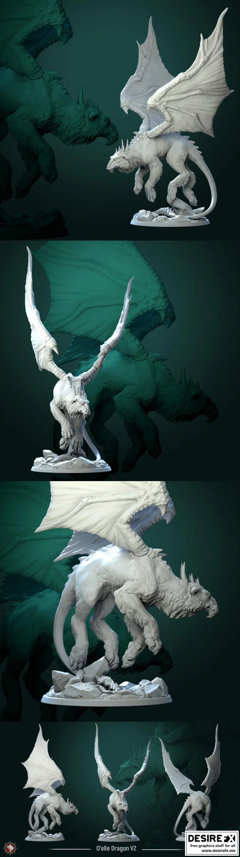 O’elle Dragon 2 3D打印模型|O’elle Dragon 2