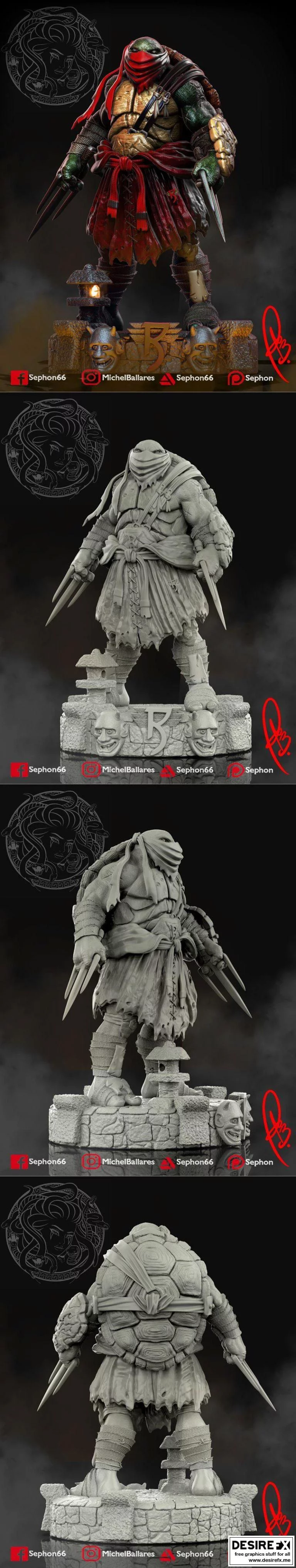 创意工坊Raphael 3D打印模型|Raphael by Creative Geek MB