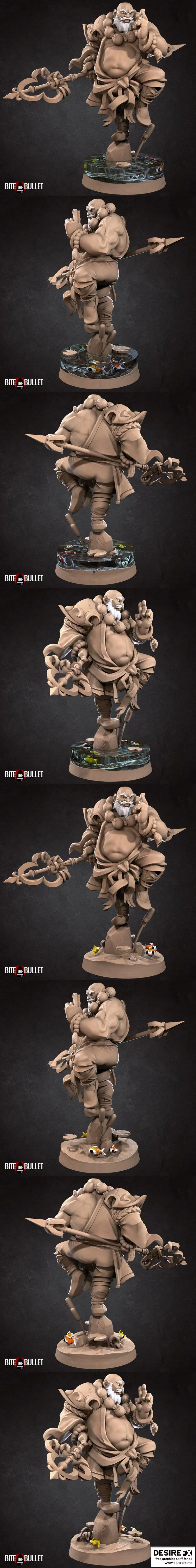 Bob Salot，3D打印模型集|Bob Salot, the Chunky Monk