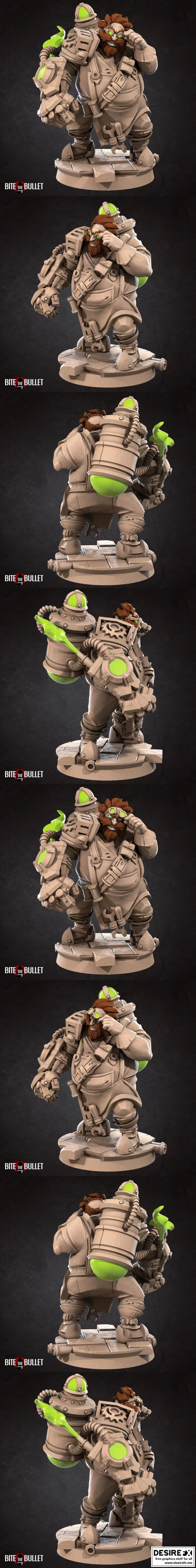 Dr. TNT，混沌造物师——3D打印模型集|Dr. TNT, the Chunky Artificer