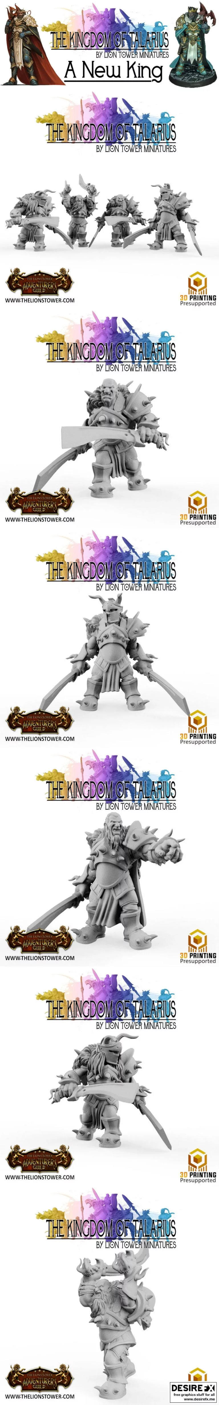 Behemoth Ogre 3D打印模型|Order of the Behemoth Ogres – Kingdom of Talarius High Res
