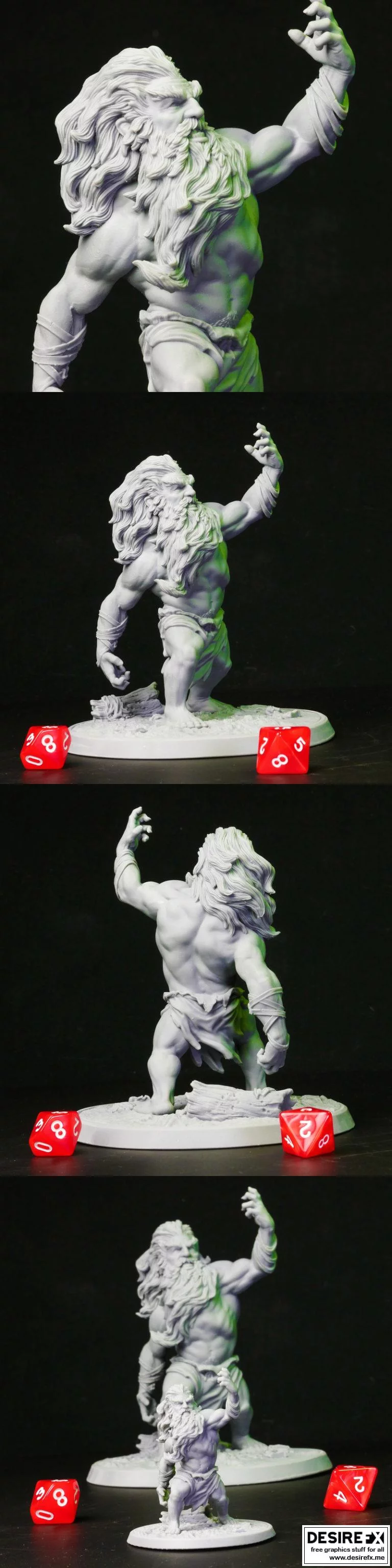 怒龙精灵 3D打印模型|Angry Spriggan