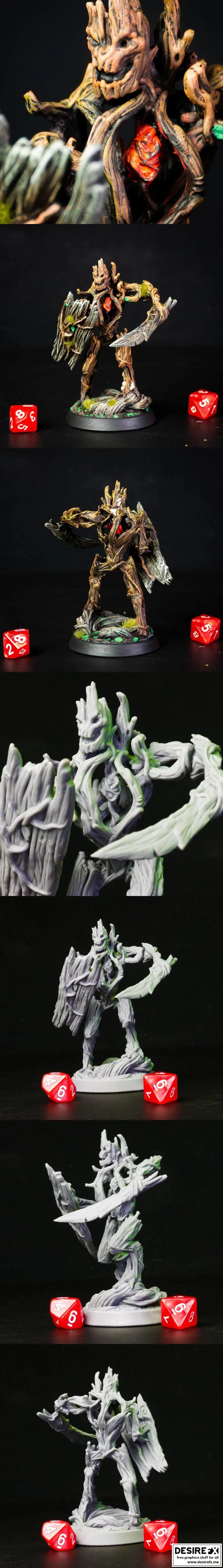 木之重生：赛博朋克2077-艾达·卡恩-3D打印模型|Wood Reborn