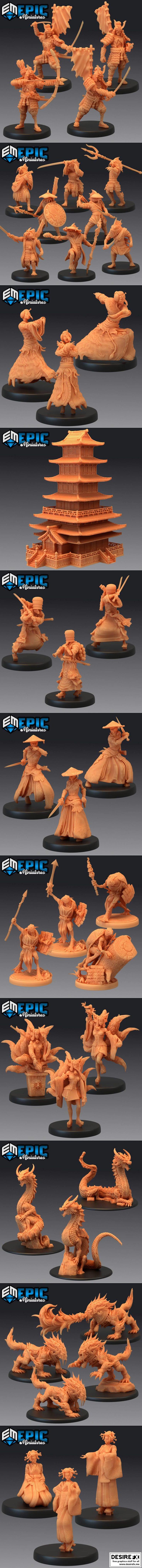 史诗迷你系列——妖怪暴动|Epic Minis – Yokai Mayhem