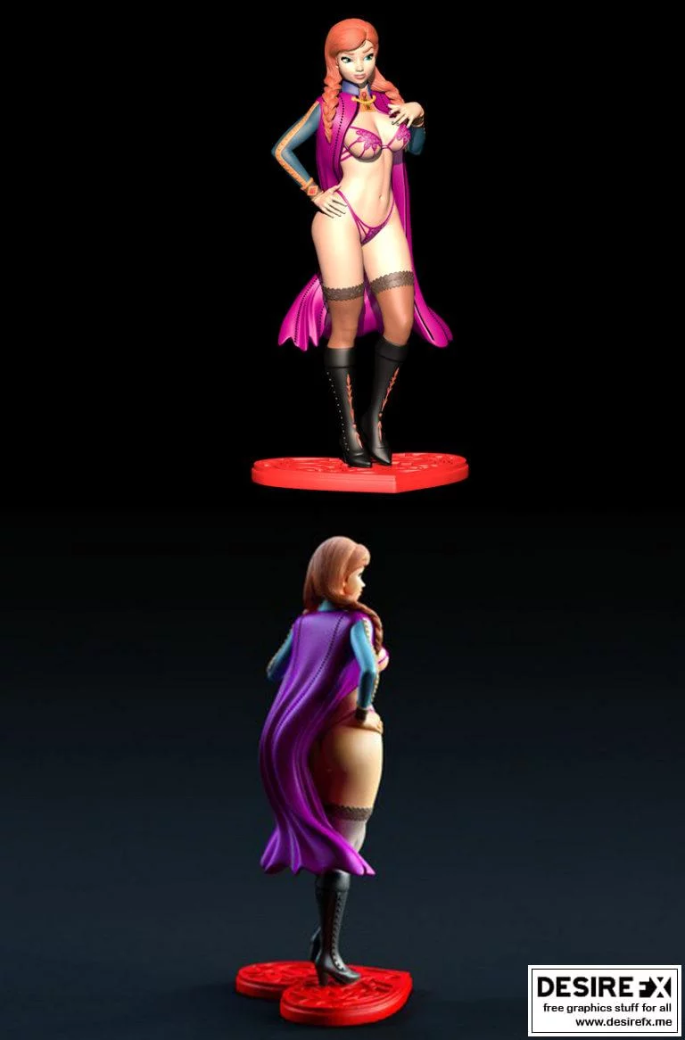 安娜中的机械之心：3D打印模型设计集|Anna