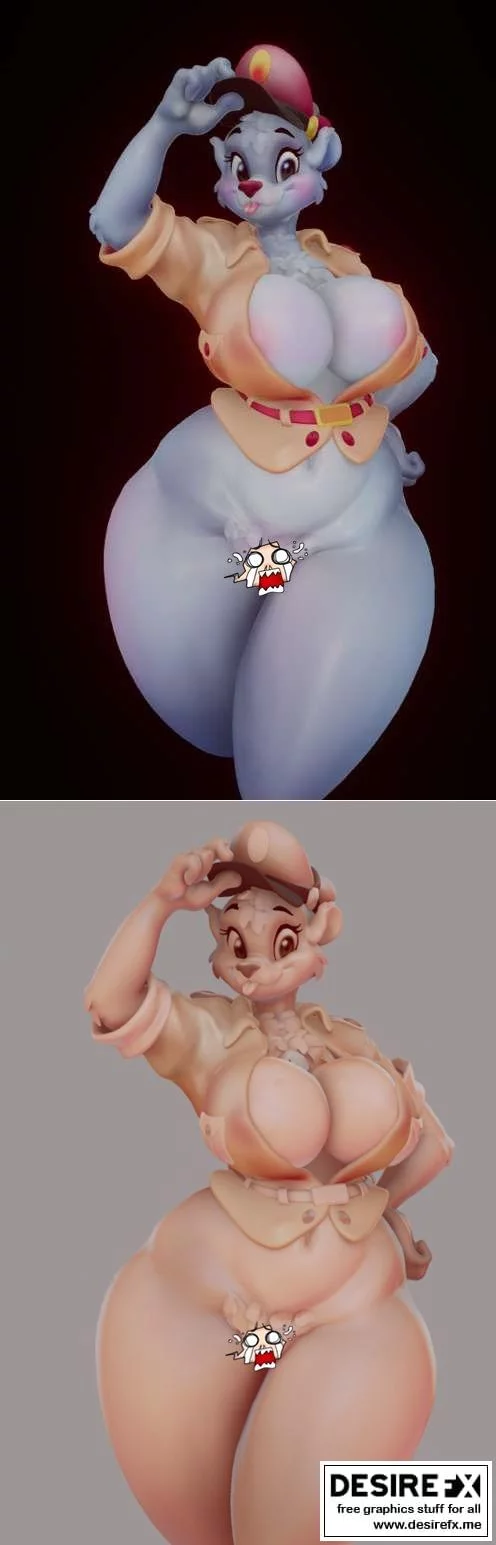 Bear Blend - 3D打印模型集：动漫游戏角色还原精选|Bear Blend