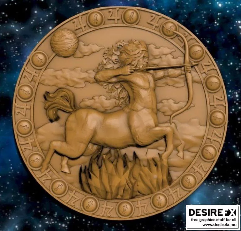 射手座·天马行空·3D打印模型|Zodiac – Sagittarius