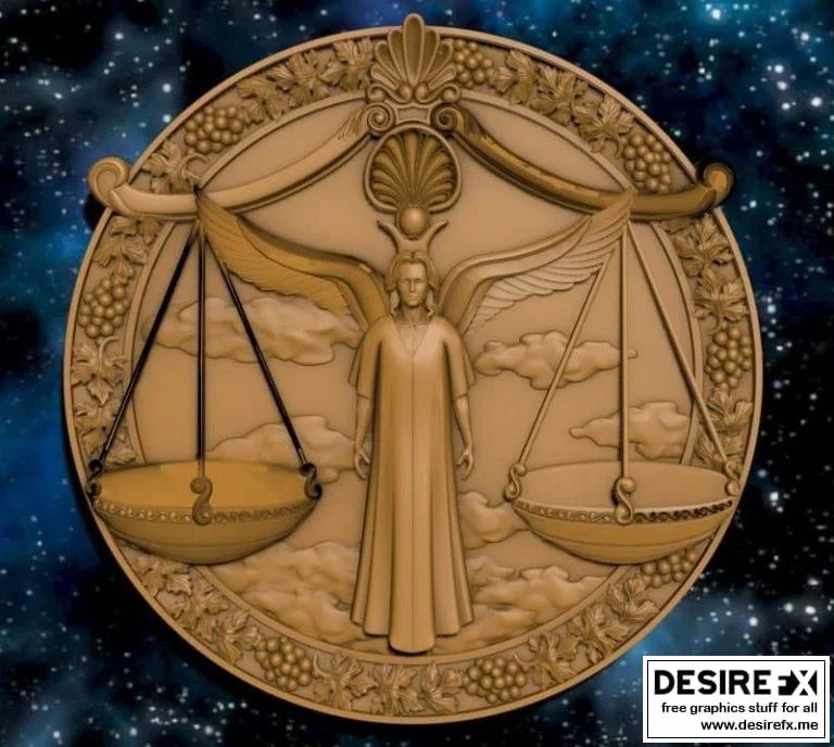 天平座·恋与深空·莉莉娅3D打印模型|Zodiac – Libra