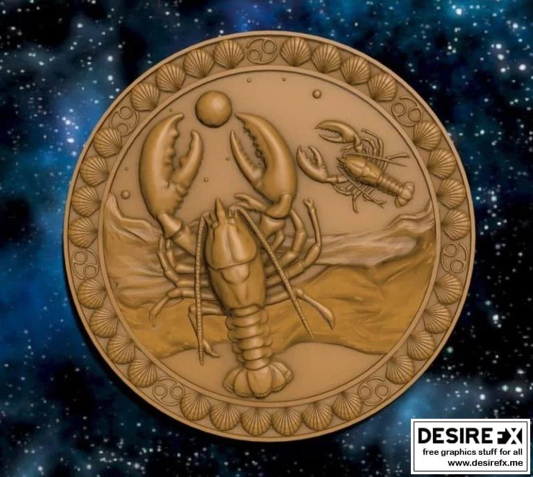 巨蟹座·海伦·3D打印模型|Zodiac – Cancer