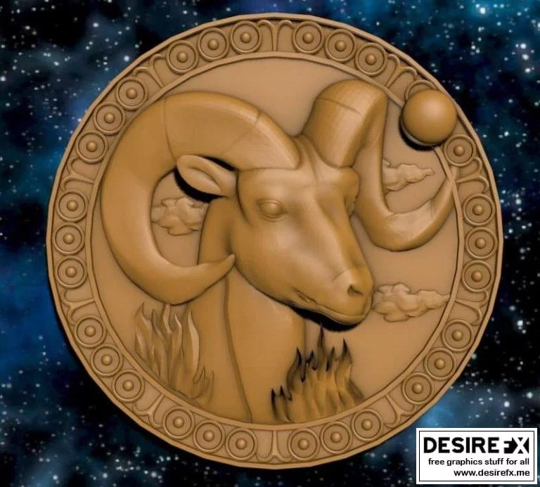 白羊座·Zodiac·Aries 3D打印模型|Zodiac – Aries