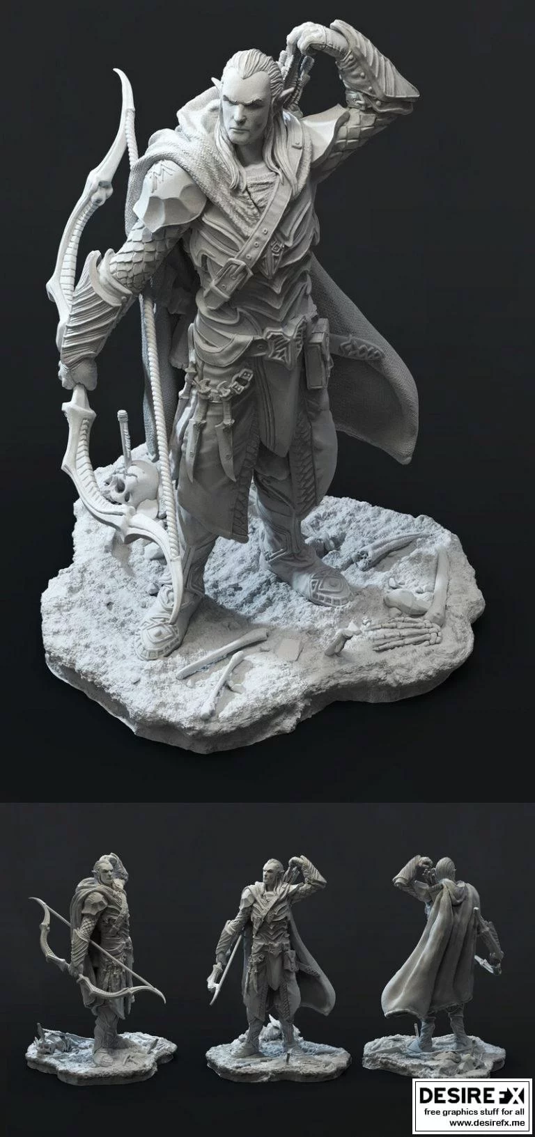 Elf - 3D打印模型 - 奥利弗|Elf