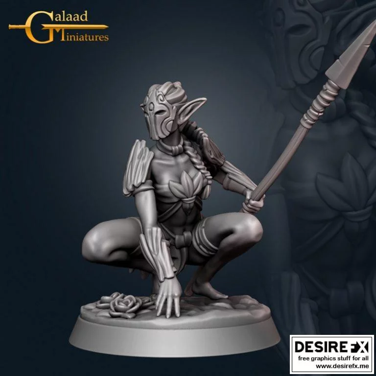 梦幻精灵：Fairy Elf 3D打印模型集|Fairy Elf