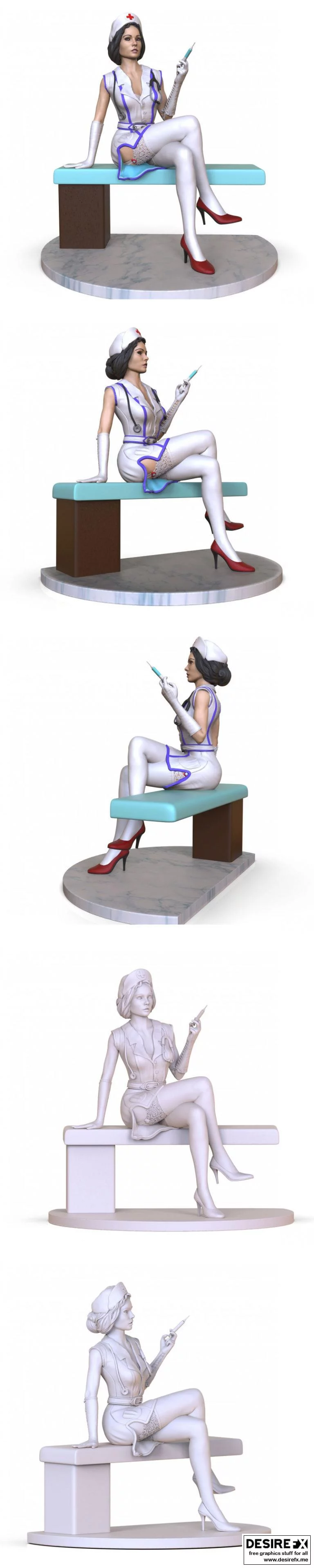 3D打印模型：《尤金医生》|Eugene Doctor in a Dressing Gown