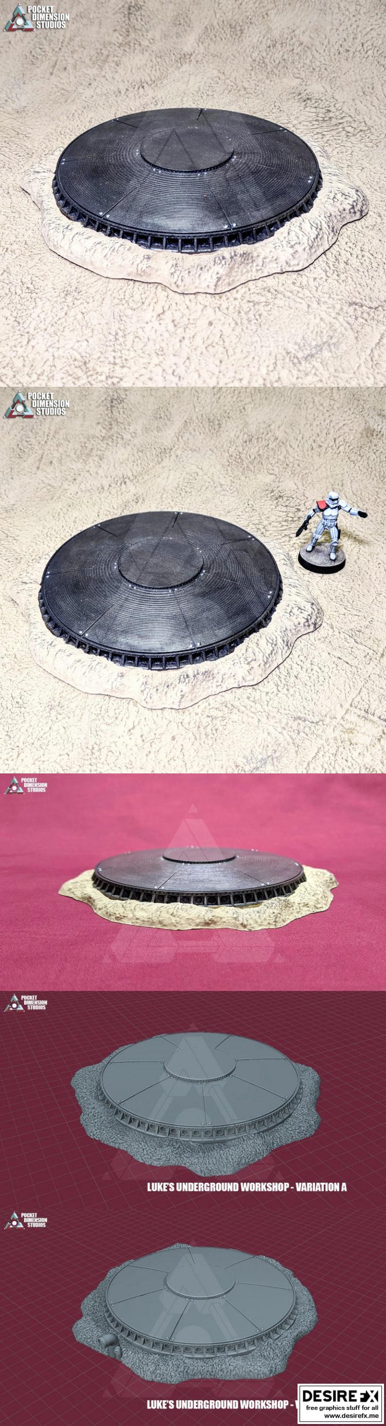 地下农场工作室-进击的巨人-利威尔·阿克曼 3D打印模型|Farmboys Underground Workshop