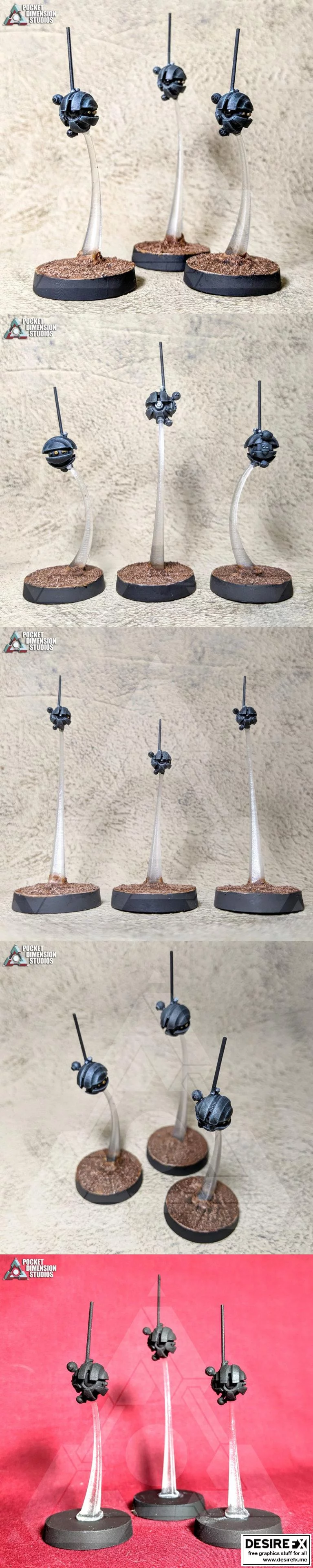 邪恶侦察球 3D打印模型|Evil Recon Orbs