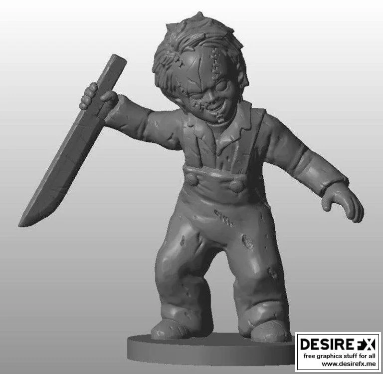 Chucky 3D打印模型|Chucky mini