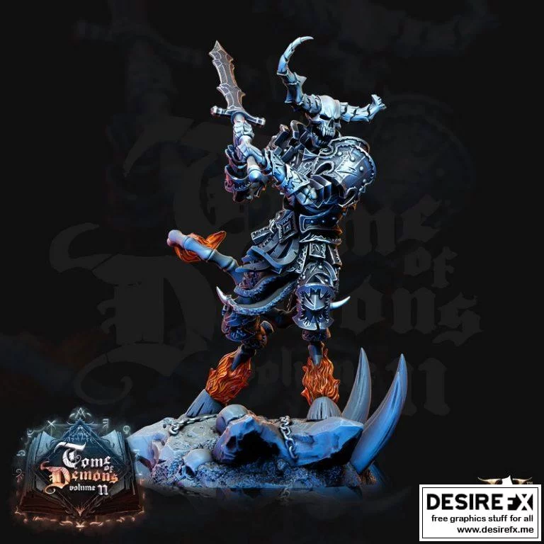 Demonskull 4：暗影之瞳3D打印模型|Demonskull 4