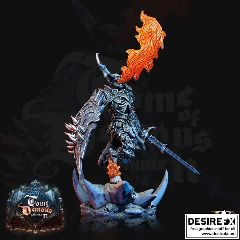 恶魔之颅 1 - 3D打印模型集|Demonskull 1