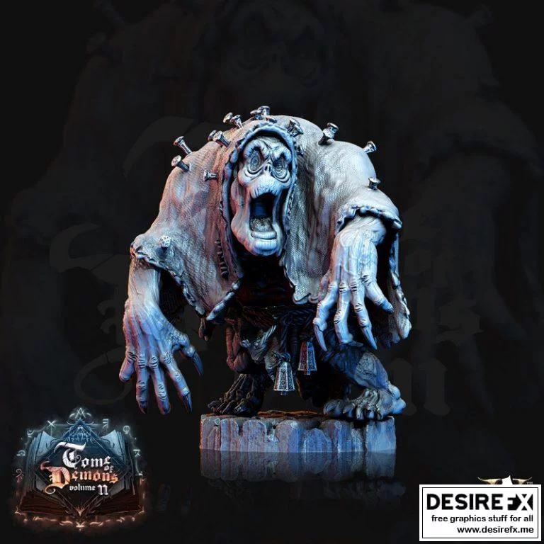 Bodach 4 3D打印模型：动漫角色精致还原|Bodach 4