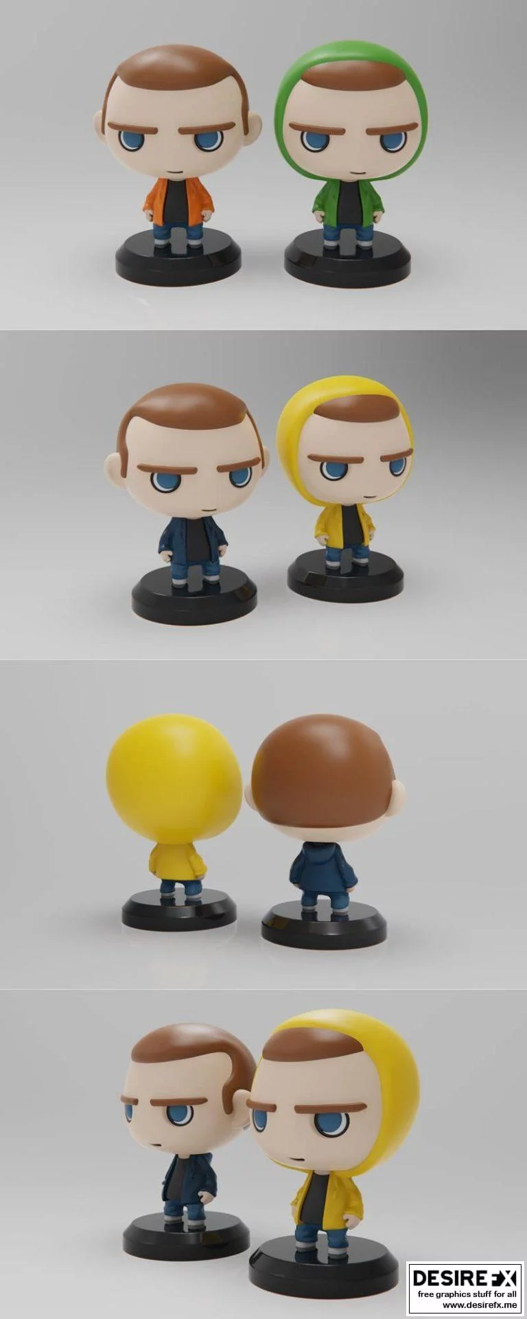 PlaKit 3D打印模型：Breaking Bad 芮·霍德|PlaKit Breaking Bad Jesse Hood
