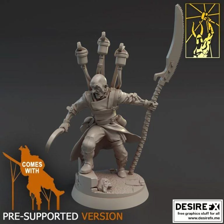 vampir医生 3D打印模型|Vampire Doctor