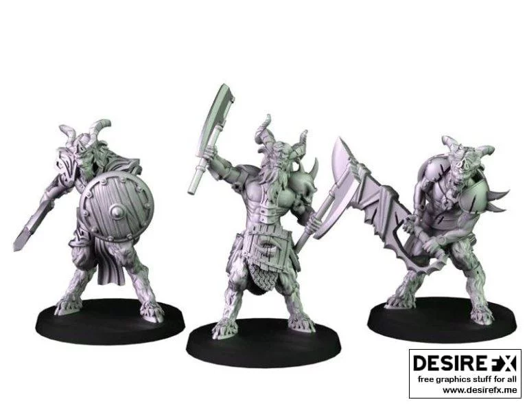 Satyrs-妖精的尾巴-艾露莎·舒库拉 3D打印模型|Satyrs