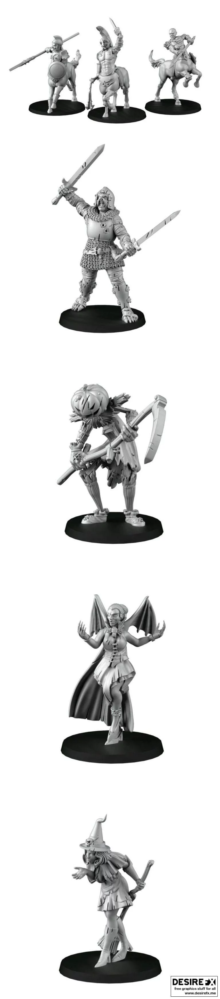 Cross Lances-穿越之刃-莉莉娅3D打印模型|Cross Lances