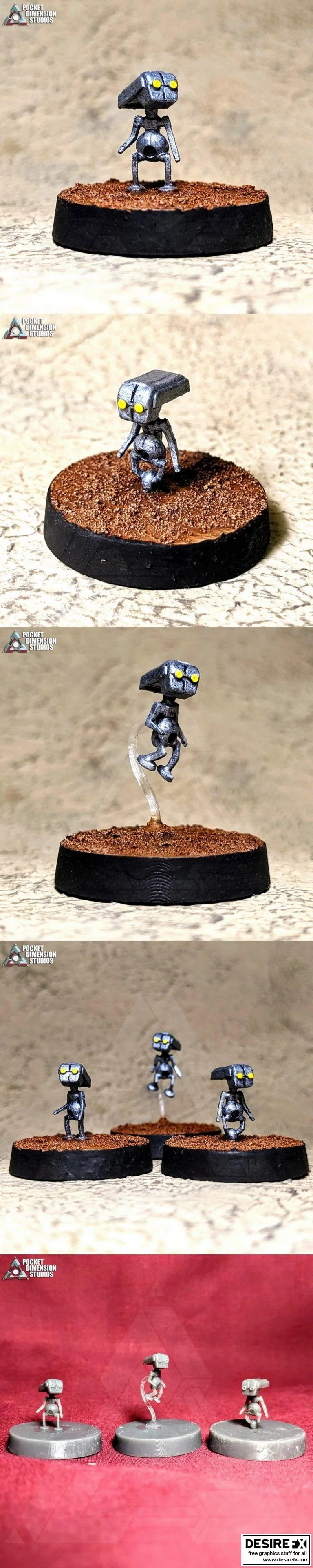 科技感十足的绅士——Sassy Techno Butler 3D打印模型|Sassy Techno Butler