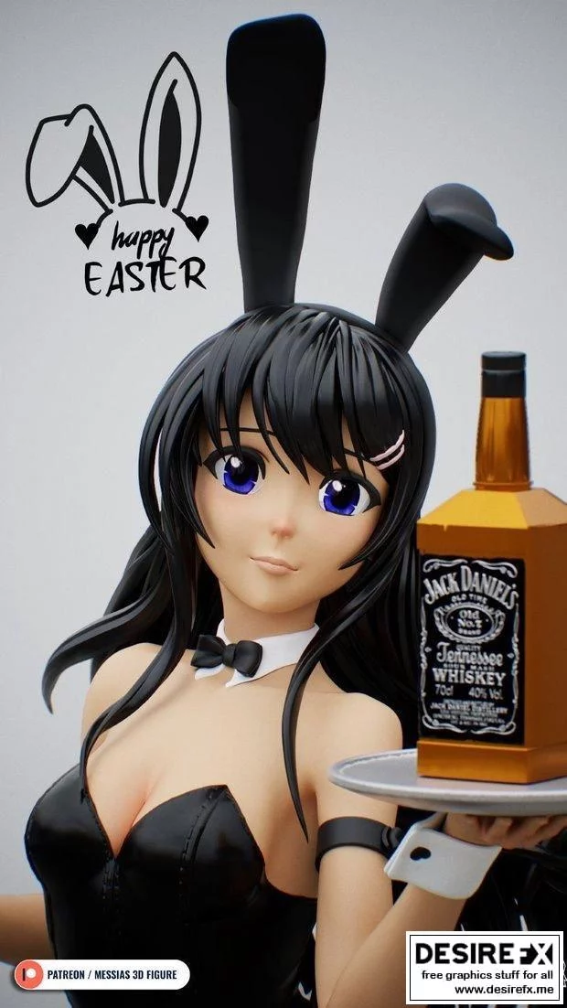 复活节快乐2022：艾尔莎的3D打印模型|Happy Easter 2022