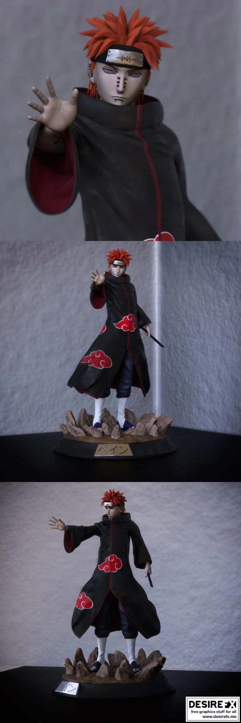 Naruto 3D打印模型： Pain|Naruto Pain