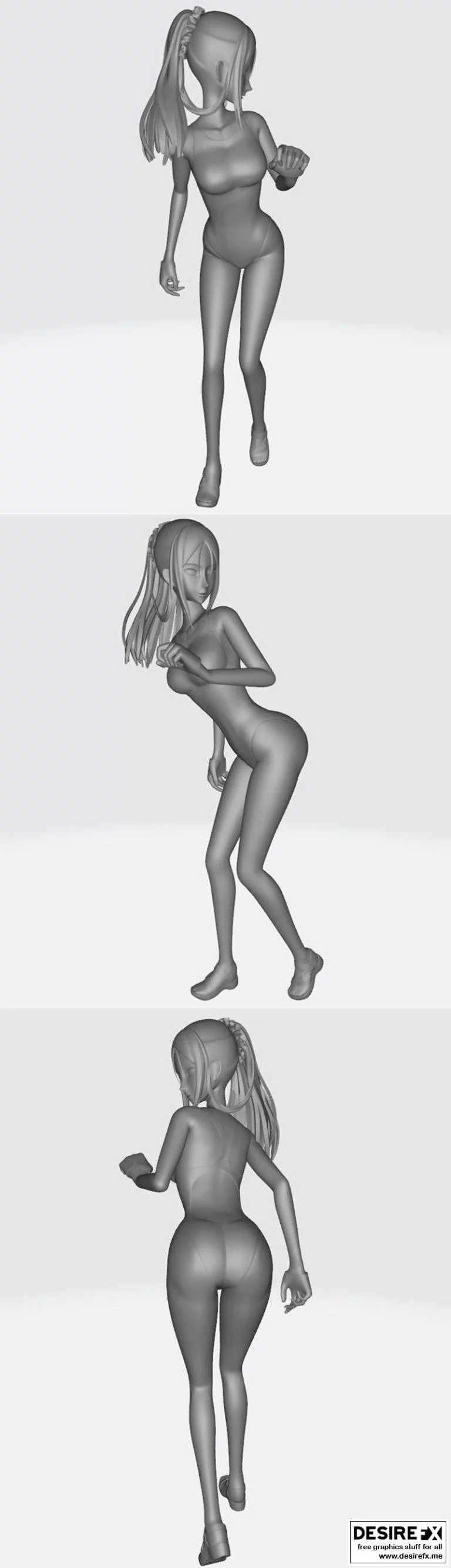 Girl：进击的勇者 3D打印模型|Girl