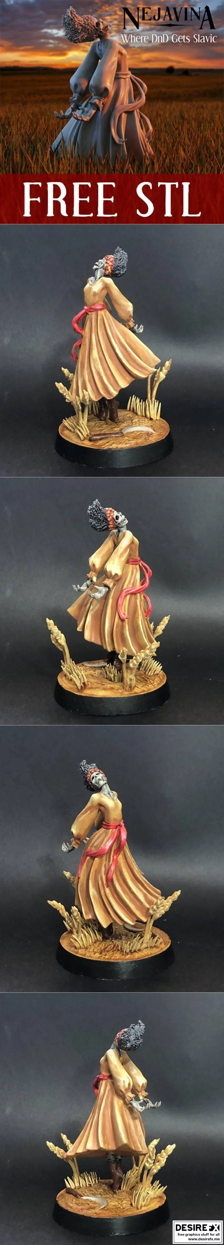 Nejavina角色3D打印模型|Noonwraith – Nejavina