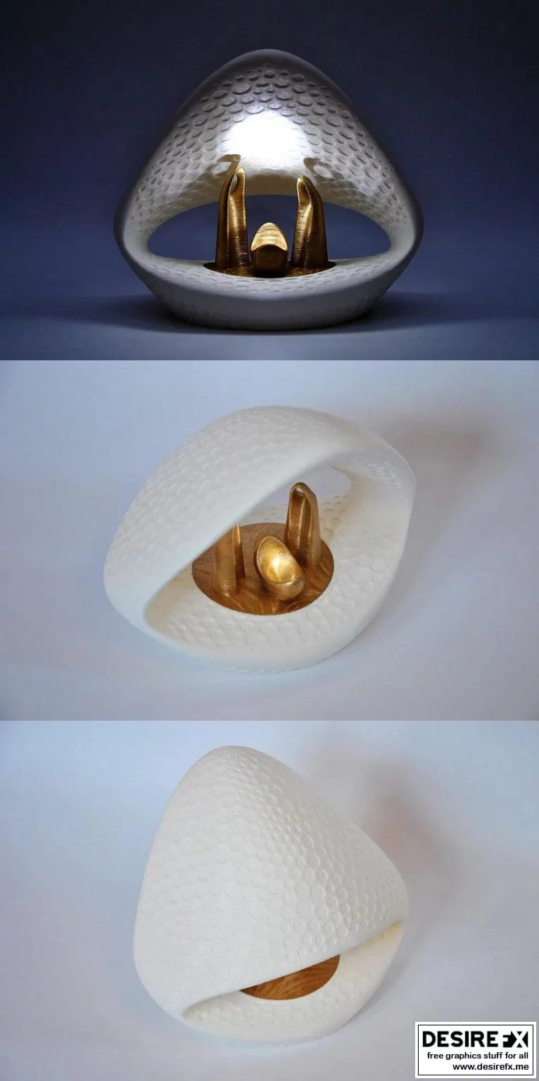 圣诞小屋模型：冰雪奇缘-安娜-3D打印版|Xmas Crib