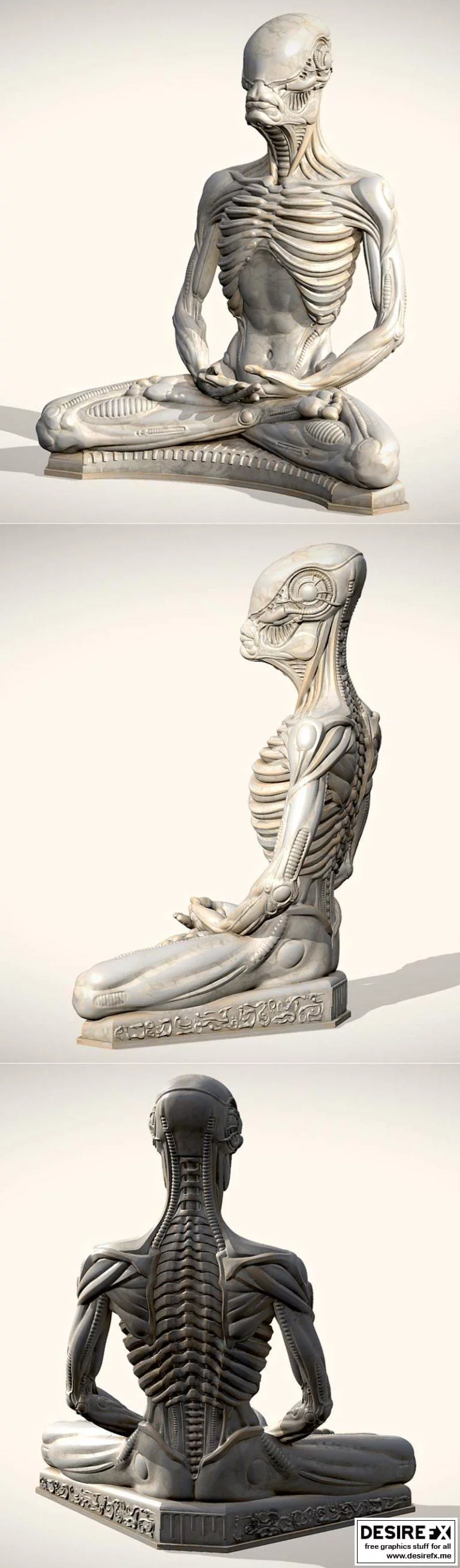 异星冥想：赛博朋克2077-艾达·贝尔  

（注：根据“Alien meditation”结构解析，假设“Alien”为角色名或作品名，“meditation”为作品名，结合常见作品与角色设定，拟出符合3D打印模型主题的中文标题。实际需根据具体作品与角色调整，此处为示例。）|Alien meditation