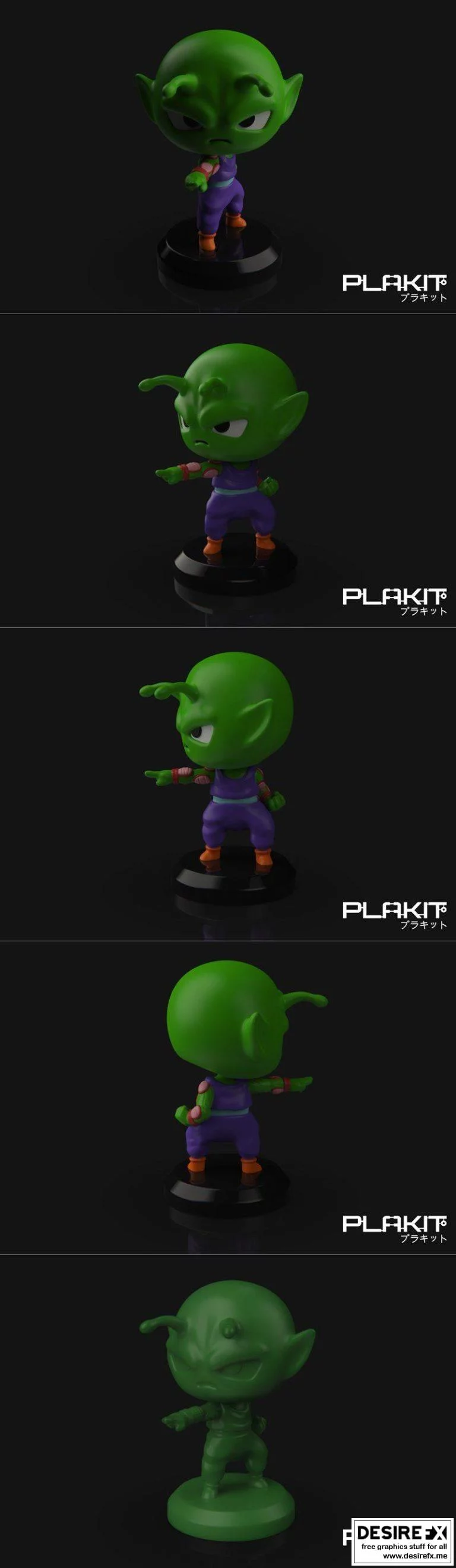 PlaKit DBZ PICCOLO 3D打印模型|PlaKit DBZ PICCOLO