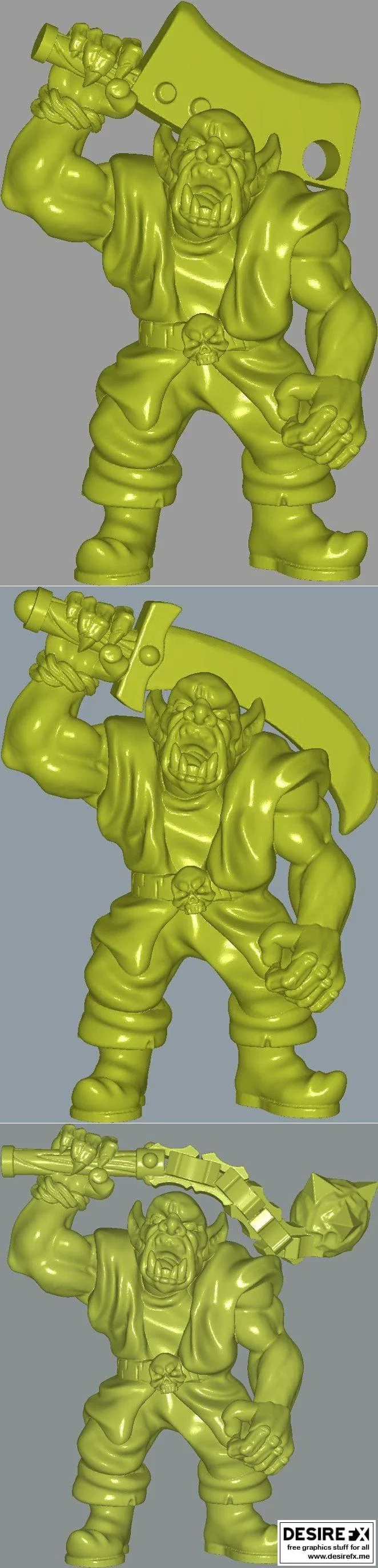 Orc中的信息：工作室名称-作品名称-角色名称  
根据要求：仅根据“作品名称”和“角色名称”重新拟定一个中文标题，结合3D打印模型的语境，突出可打印、可收藏、高还原等特征。

最终输出：  
《3D打印还原：奥术之眼》|Orc