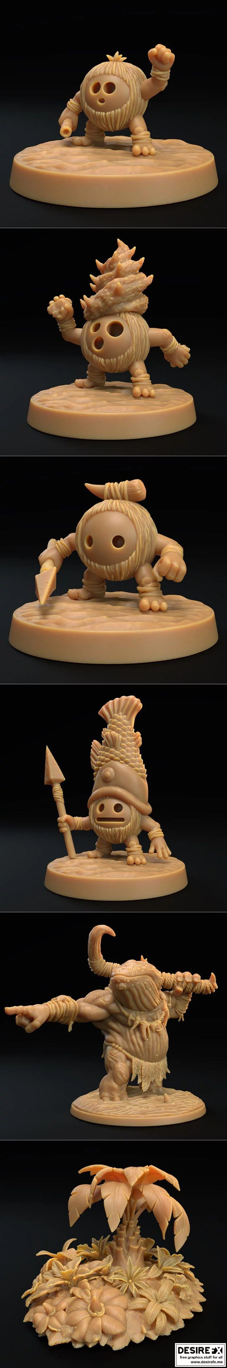 龙捕手旅社 3D打印模型|Dragon Trappers Lodge – Floating Island April 2022