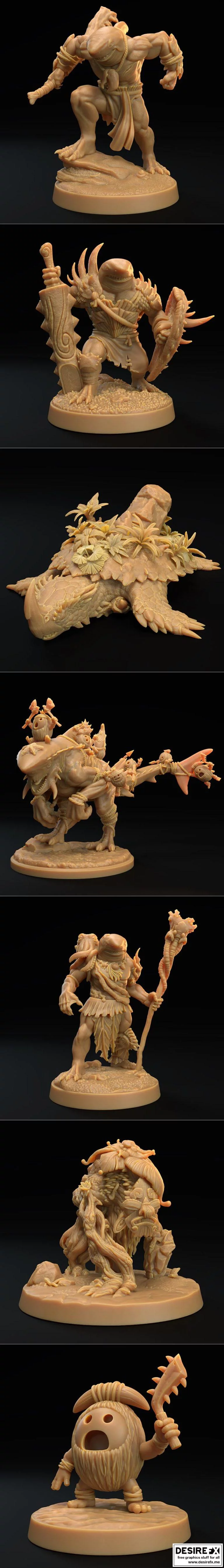 龙捕手旅社 3D打印模型|Dragon Trappers Lodge – Floating Island April 2022