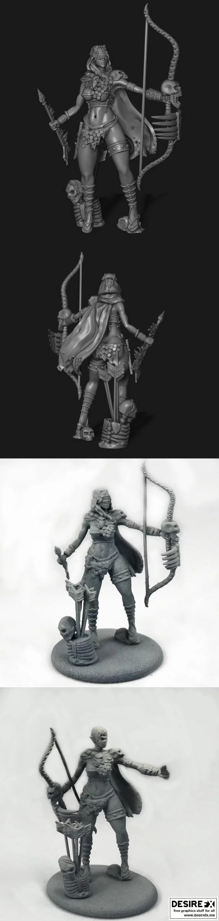 死亡先锋-死亡战士-3D打印模型|Death Ranger