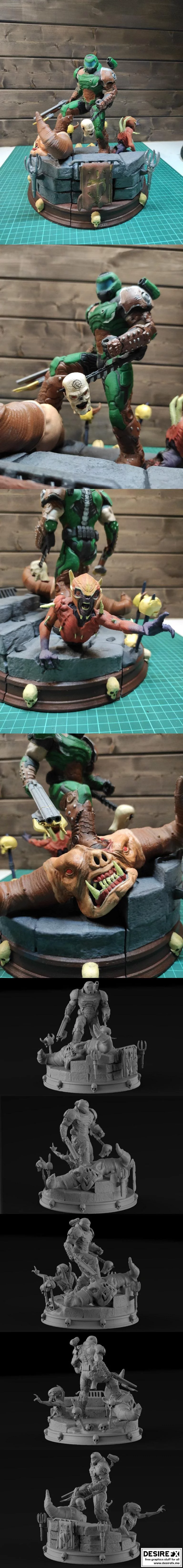 doomslayer 3D打印模型|Doom Slayer