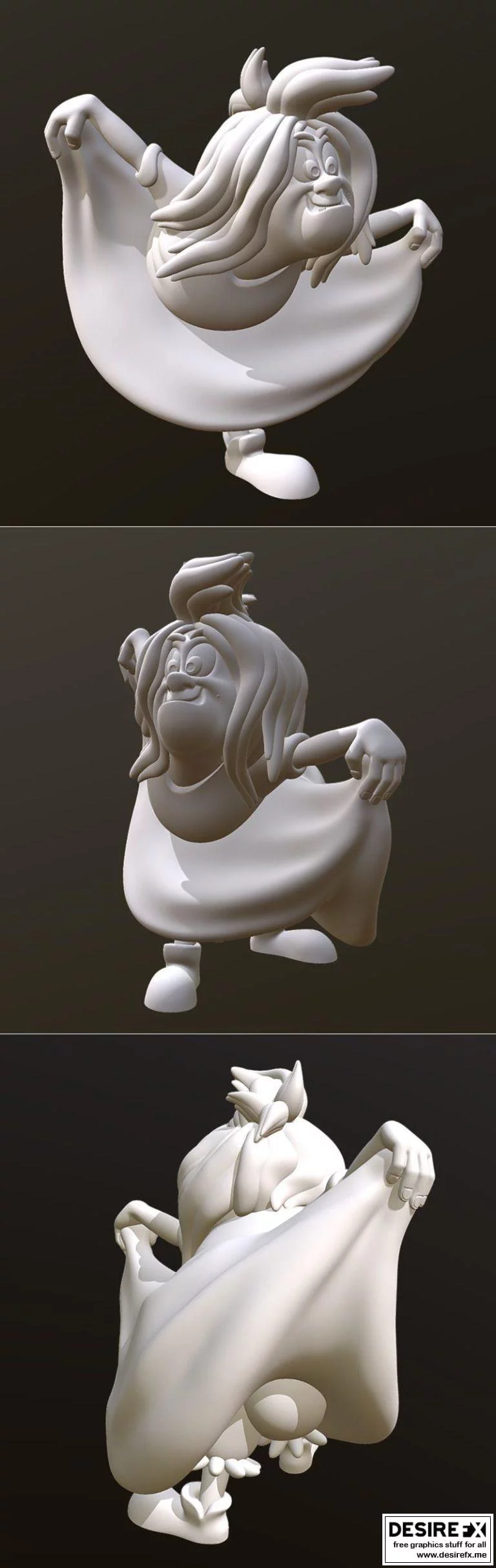 Madam Mim中的3D打印模型：奇幻角色精致还原|Madam Mim