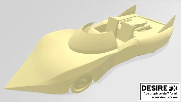 Speed Racer Shooting Star 3D打印模型|Speed Racer Shooting Star Racer X