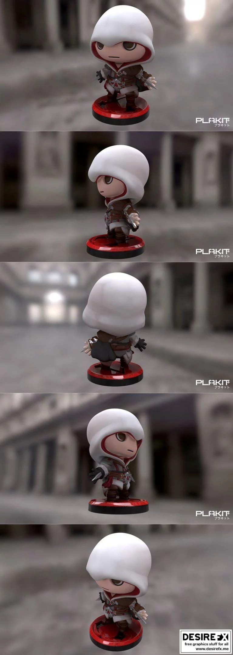 PlaKit AC 《刺客信条：埃齐奥》角色3D打印模型|PlaKit AC Ezio Auditore